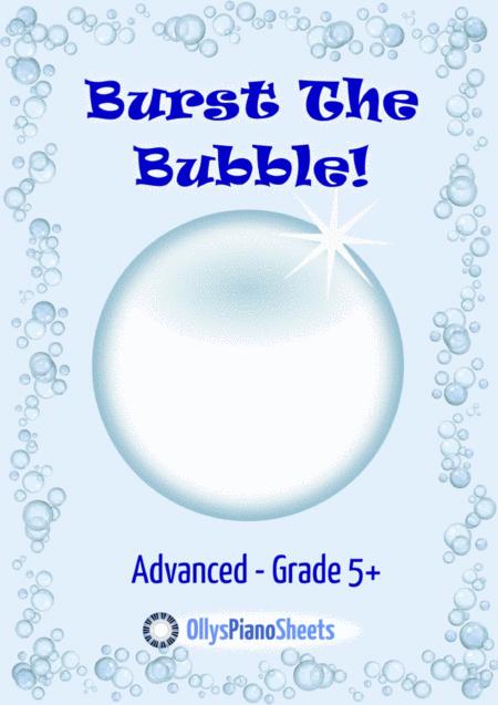 Burst The Bubble Latin Bossa Nova Solo Piano Sheet Music