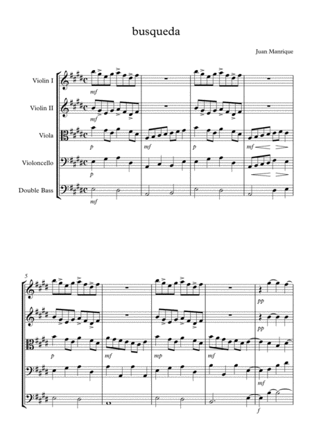 Busqueda Sheet Music