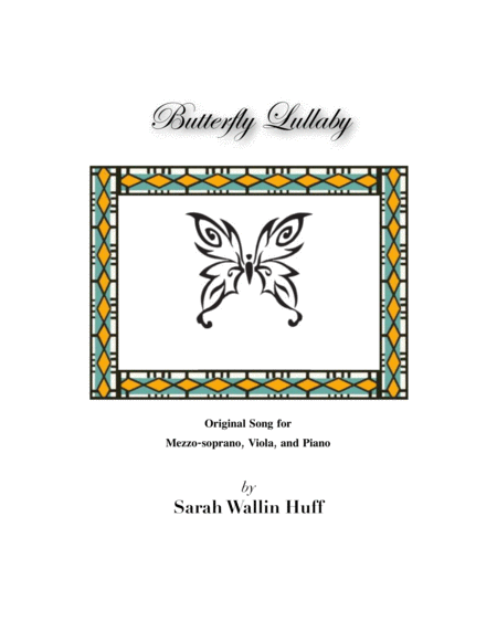 Free Sheet Music Butterfly Lullaby