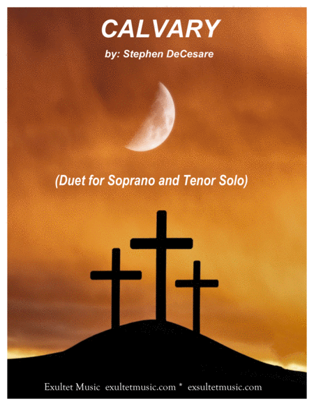 Free Sheet Music Calvary Duet For Soprano And Tenor Solo