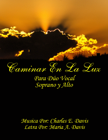 Caminar En La Luz Do Vocal Para Soprano Y Alto Sheet Music