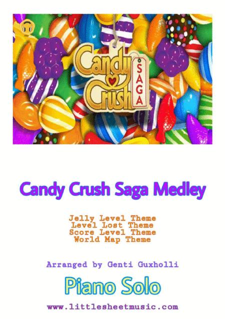 Candy Crush Saga Medley Piano Solo Sheet Music