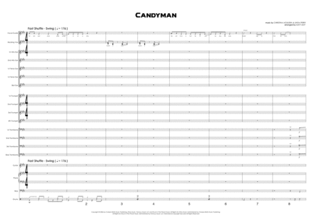 Candyman Christina Aguilera Version Sheet Music