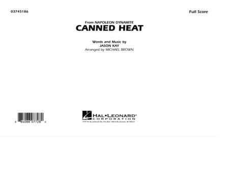 Free Sheet Music Canned Heat From Napoleon Dynamite Arr Michael Brown Conductor Score Full Score
