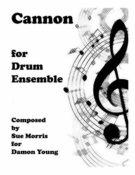 Free Sheet Music Cannon