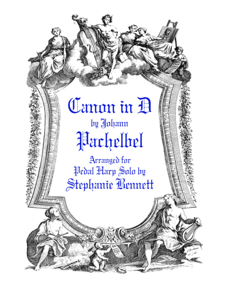 Free Sheet Music Canon In D By Pachelbel