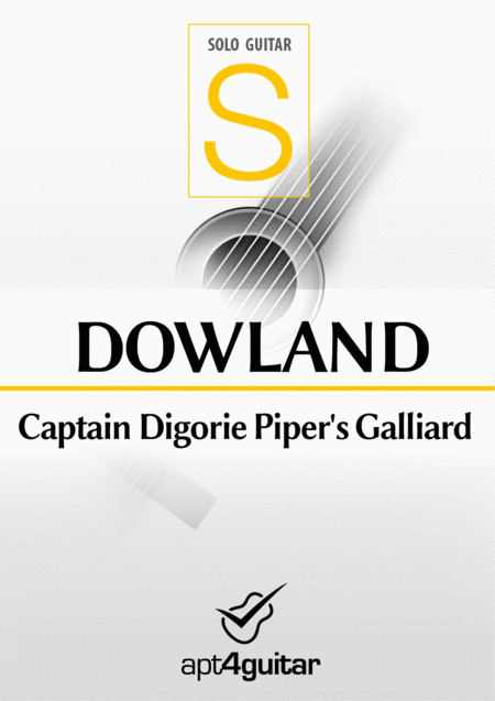 Free Sheet Music Captain Digorie Pipers Galliard