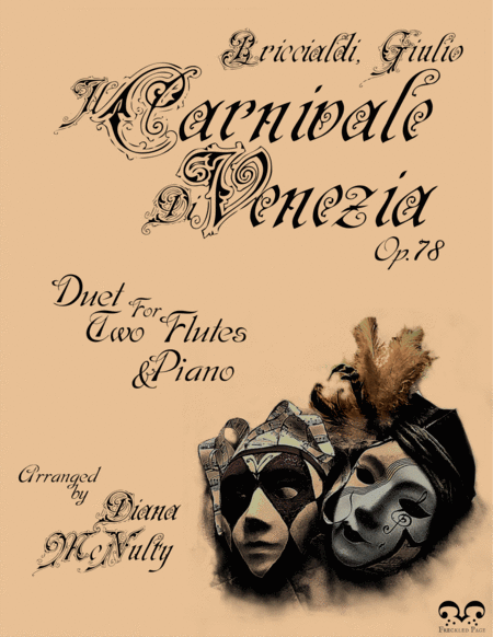 Carnival Of Venice Op 78 Flute Duet Sheet Music