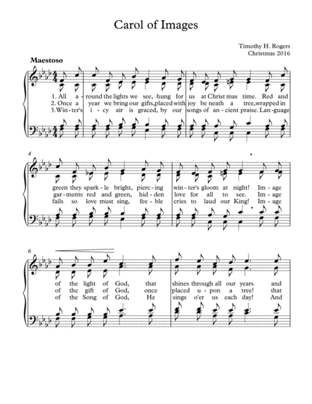 Free Sheet Music Carol Of Images