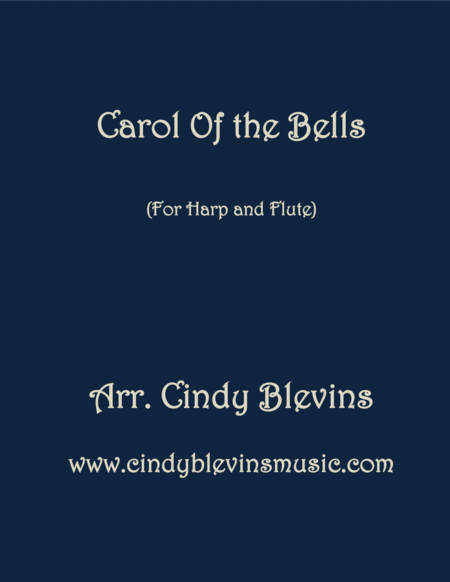 Carol Of The Bells Arranged For Harp And Flute Sheet Music