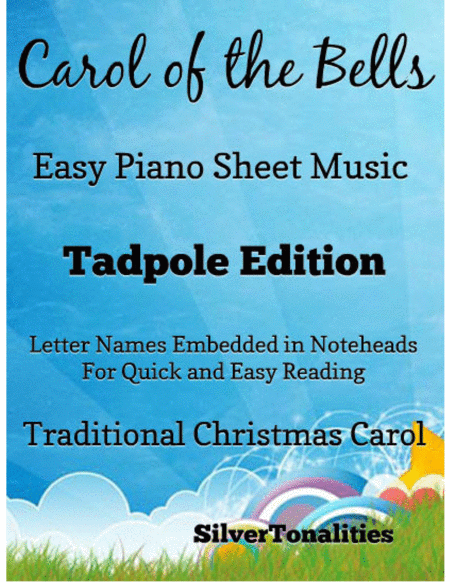 Free Sheet Music Carol Of The Bells Easy Piano Sheet Music Tadpole Edition