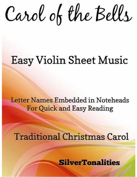 Carol Of The Bells Easy Violin Sheet Music Sheet Music