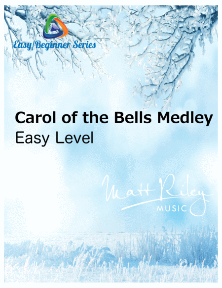 Carol Of The Bells God Rest Ye Merry Gentlemen 2 Alto Saxes 2 Tenor Saxes Baritone Sax Optional Sheet Music