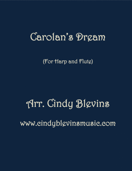 Carolans Dream Arranged For Harp And Flute Sheet Music