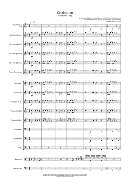 Celebration Brass Ensemble Sheet Music