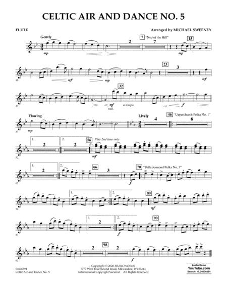 Celtic Air And Dance No 5 Flute Sheet Music