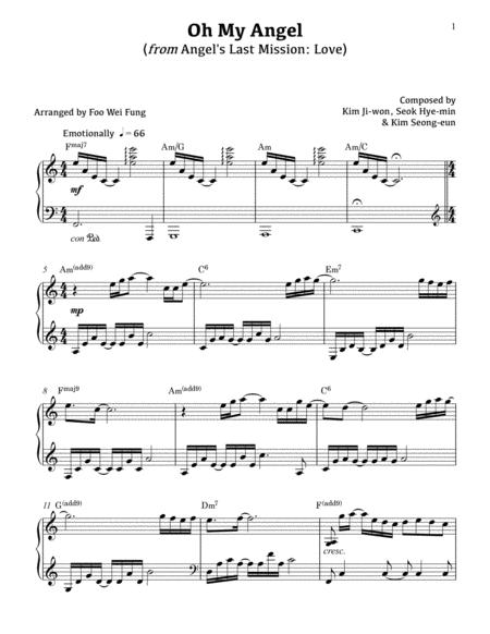 Chai Oh My Angel Sheet Music