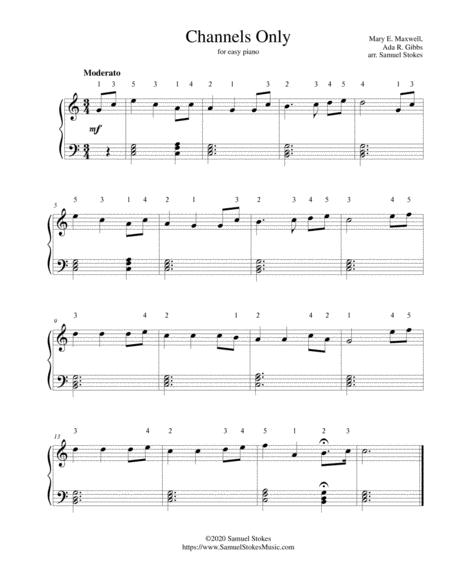 Free Sheet Music Channels Only For Easy Piano