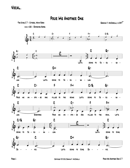 Chant And Fire Dance Sheet Music