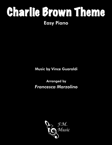 Charlie Brown Theme Easy Piano Sheet Music