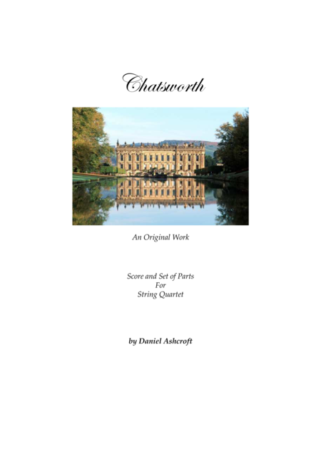 Chatsworth Score And Parts Sheet Music