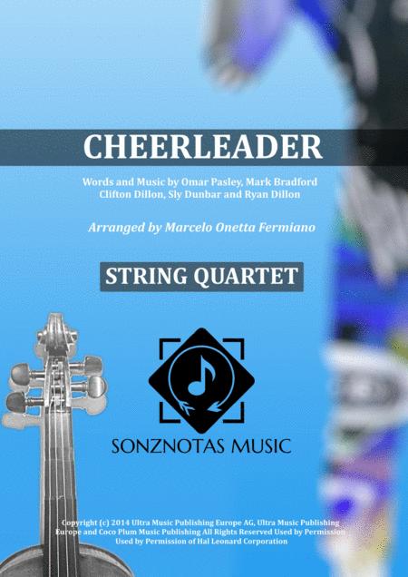 Free Sheet Music Cheerleader Omi Sheet Music For String Quartet Score And Parts
