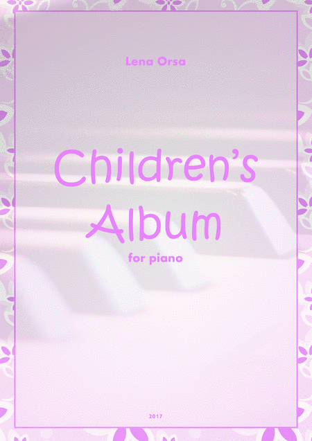 Childrens Album For Piano Sheet Music