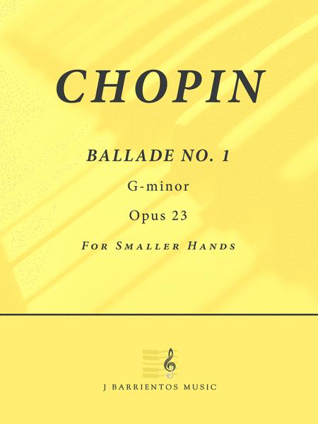 Free Sheet Music Chopin Ballade No 1 For Smaller Hands