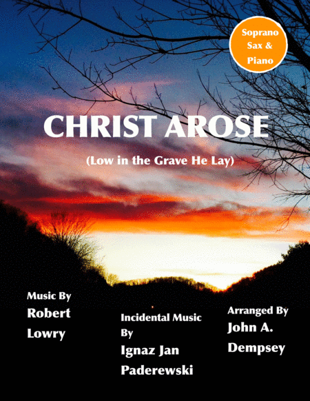 Christ Arose Nocturne Soprano Sax And Piano Sheet Music