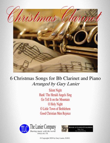 Christmas Clarinet 6 Christmas Songs For Bb Clarinet Piano With Score Parts Sheet Music