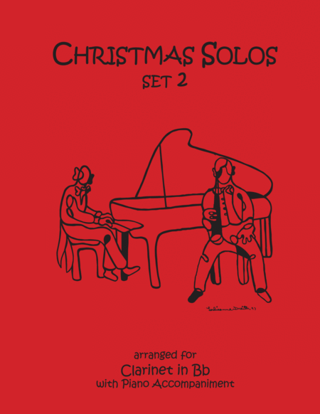 Christmas Solos For Clarinet Piano Set 2 Sheet Music