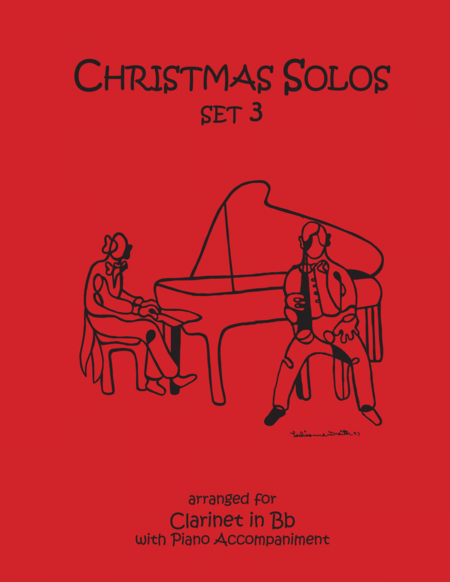 Christmas Solos For Clarinet Piano Set 3 Sheet Music