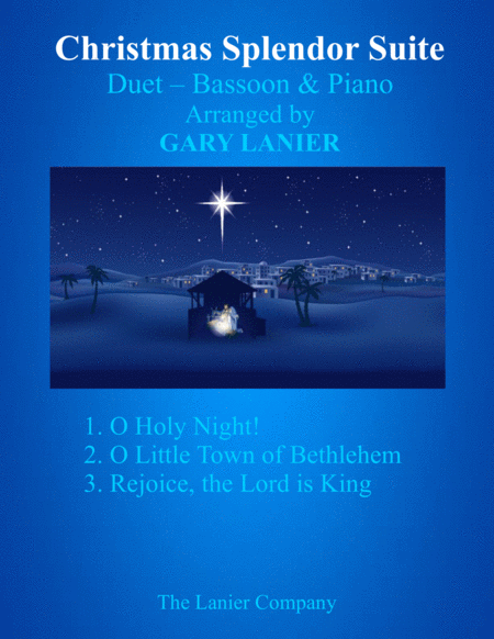 Christmas Splendor Suite Bassoon And Piano With Score Parts Sheet Music