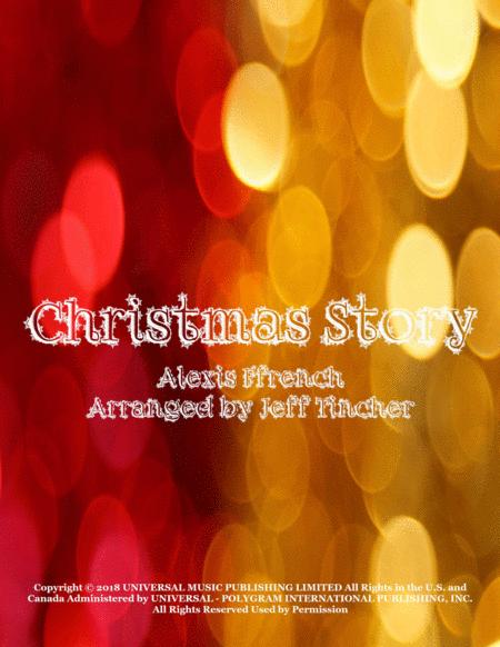 Free Sheet Music Christmas Story