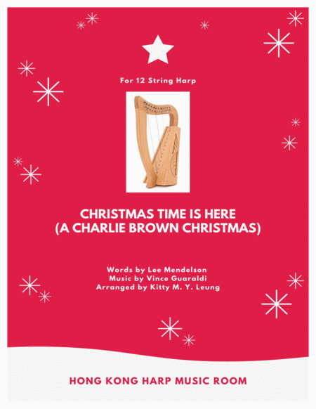 Free Sheet Music Christmas Time Is Here 12 String Harp