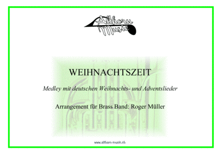 Free Sheet Music Christmas Time Weihnachtszeit For Brass Band