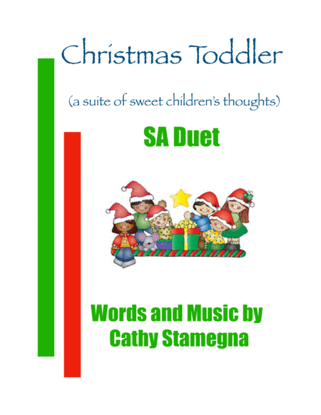 Christmas Toddler Sa Duet Piano Acc Optional Chime Tree Sheet Music