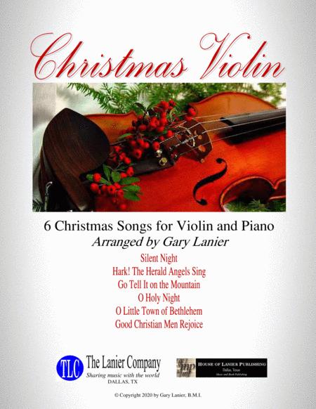 Christmas Violin 6 Christmas Songs For Violin Piano With Score Parts Sheet Music