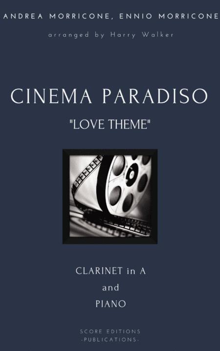 Free Sheet Music Cinema Paradiso Love Theme For Clarinet In A And Piano
