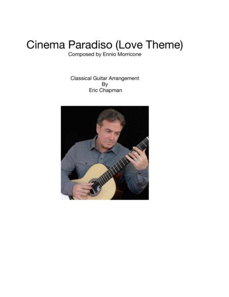 Free Sheet Music Cinema Paradiso Love Theme Guitar Solo