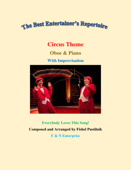 Circus Theme With Improvisation For Oboe And Piano Video Sheet Music