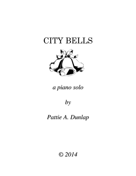 Free Sheet Music City Bells