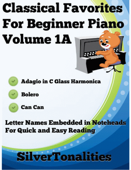 Classical Favorites For Beginner Piano Volume 1 A Sheet Music Sheet Music