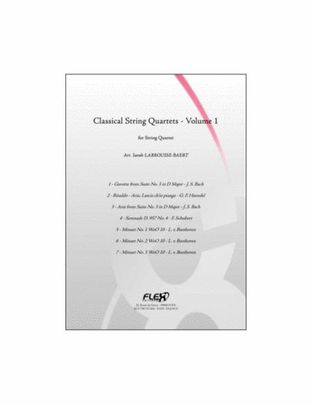 Free Sheet Music Classical String Quartets Volume 1