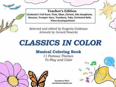 Free Sheet Music Classics In Color Teachers Edition Band