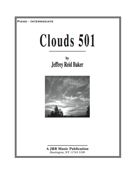 Free Sheet Music Clouds 501