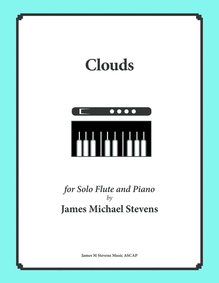 Clouds Reflective Flute Piano Sheet Music