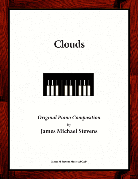 Free Sheet Music Clouds Reflective Piano