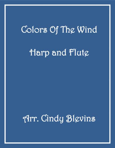 Colors Of The Wind For Harp And Flute Sheet Music