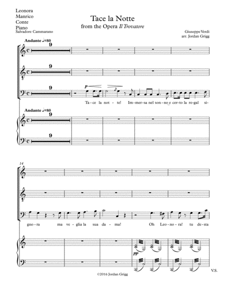 Free Sheet Music Come And Swim With Me Rehearsal Track